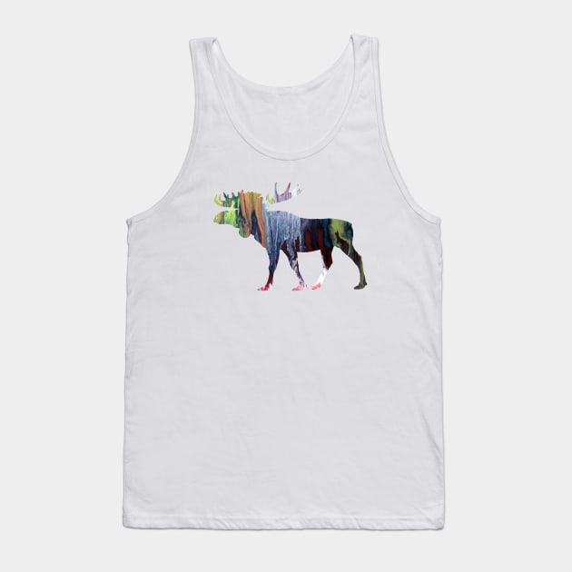 Moose Tank Top by BittenByErmines